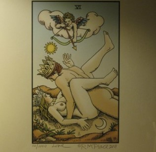 The Lovers, The Alchemical Tarot, Robert Place