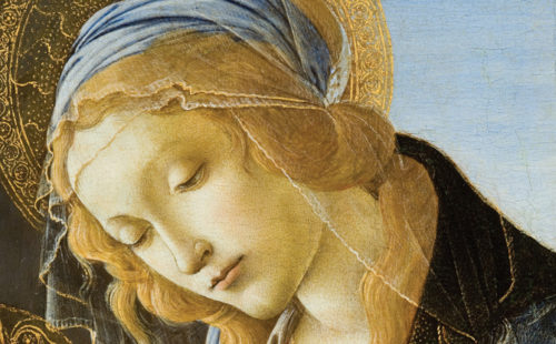 Mary of the book - Sandro Botticello